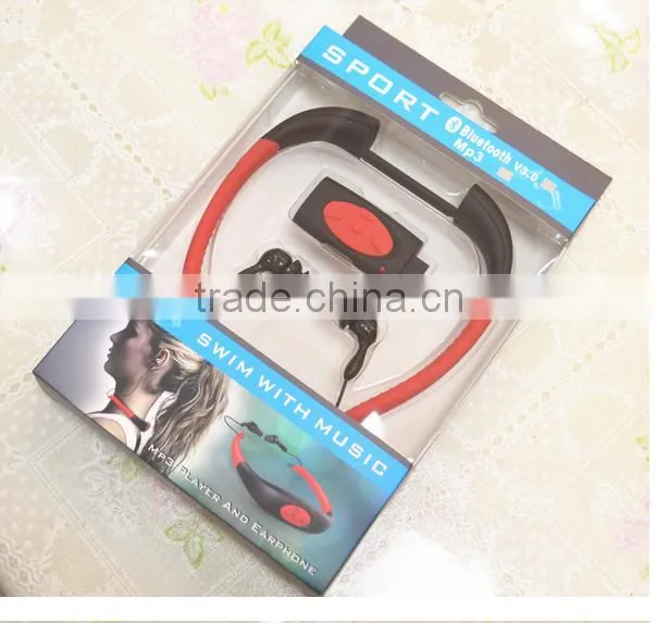 100% waterproof Headset bluetooth waterpoof sport bluetooth wireless headphones ,Waterproof wireless headset