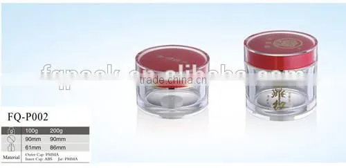 100/200ml Clear Sanitarian Capsule Containers