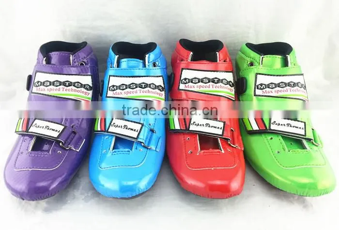 skate inline speed skating boot skating boot Inline Skate Shoes Roller Skate carbon shell 100%handmade