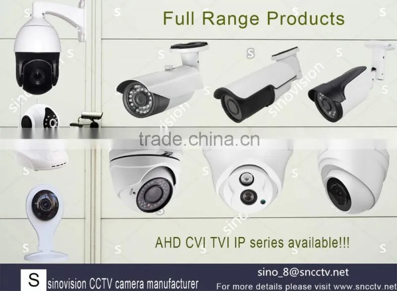 2016 Hot selling 720P HD CVI cctv waterproof camera