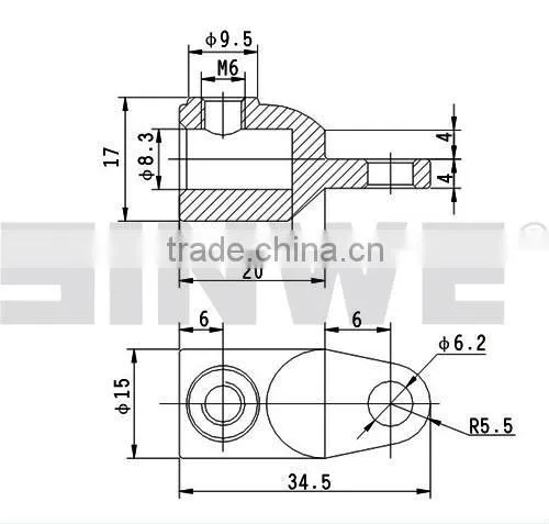 rod joint for steel rod & rod control lock