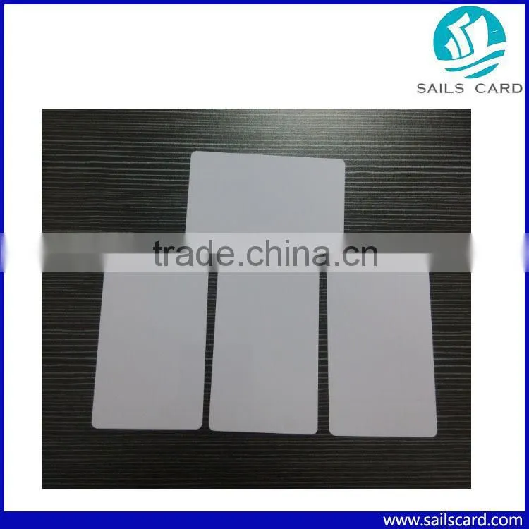 125khz TK4100 EM Chip Blank PVC Plain White ID Card