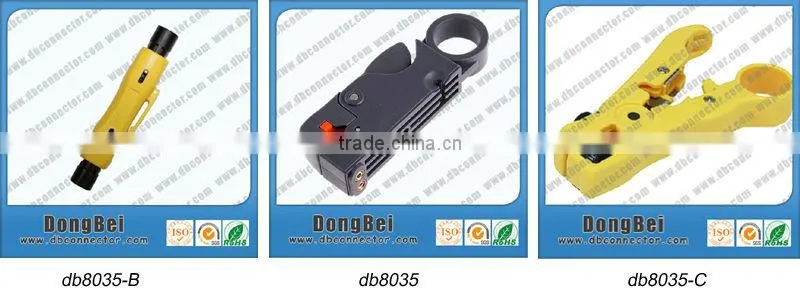 rg6 rg11 lan coaxial cable connector stripper