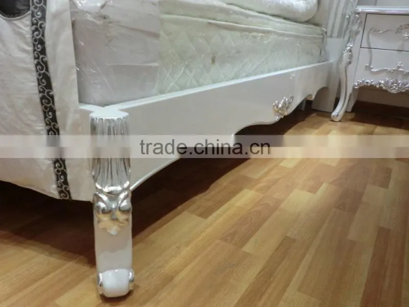 antique solid wood carved design furniture bedroom Bed Bedside table Wardrobe Dressing table Bench Commode