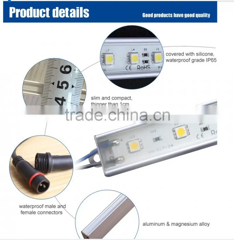 Easy Installation 0.6m 1.2m 1.5m 1.8m 30w Stripped Cover LED Linear Lighting with UL Certificate On Christmas Promotion Sales