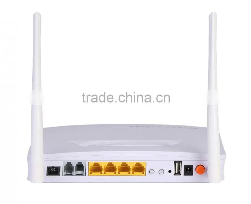 4GE+2FXS+WiFi+USB EPON ONU VoIP Home Gateway Support IPTV/VoIP/PPPoE for FTTH Network Solution