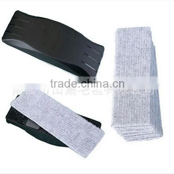Black board eraser felt