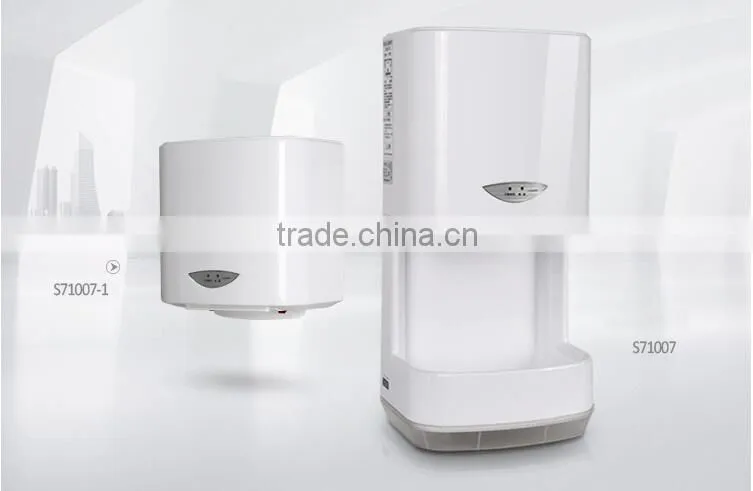 Electric plastic Sensor High Speed Wall Mounted Hotel Automatic Hand Dryer Machine S71007