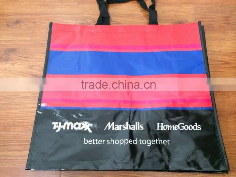 Customized product reusable pp woven bag