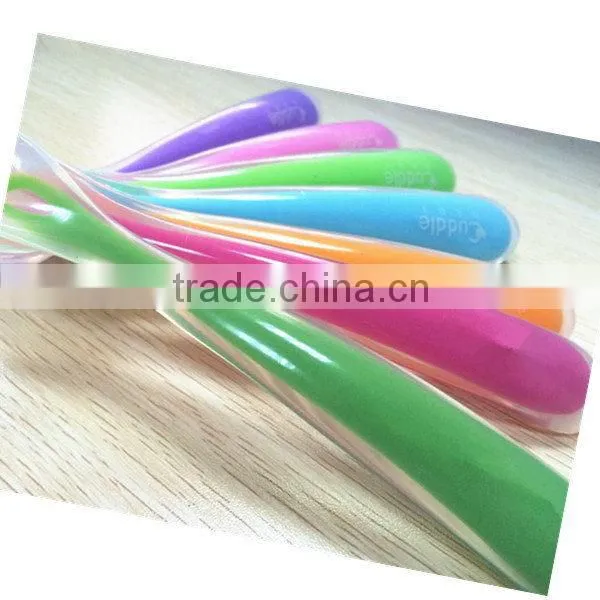 Top quality Cheapest top sell silicone baby spoons