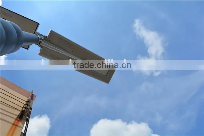 60W LED Integrated solar park lot lighting