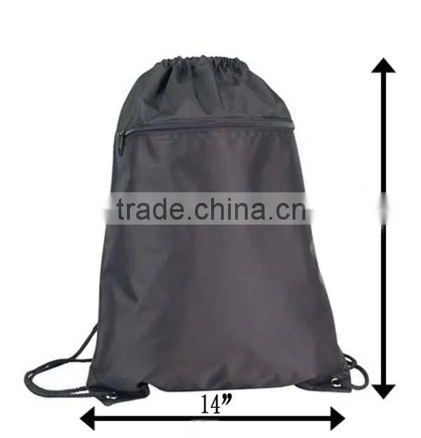 Shopping packing bags Wholesale nylon Drawstring backpacks