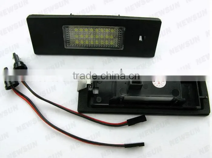 12V Voltage and LED Lamp Type License Plate Light