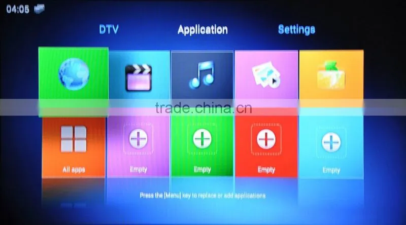 Google Android 4.2 smart TV BOX Amlogic8726-MX Android+ DVB-S2 VIGICA C60S internet tv box