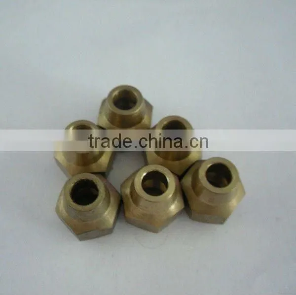 Brass fittings for track bolt for heating equipment
