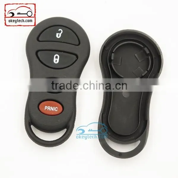 High Quatity Chrysler remote key shell 4 button with battery holder Car Key Chrysler romote key shell