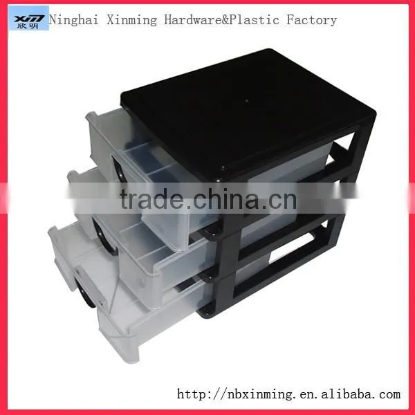3 drawers business card storage box