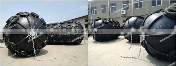 Floating Inflatable Pneumatic Fender Natural Rubber Marine Fenders for protecting ships and docks