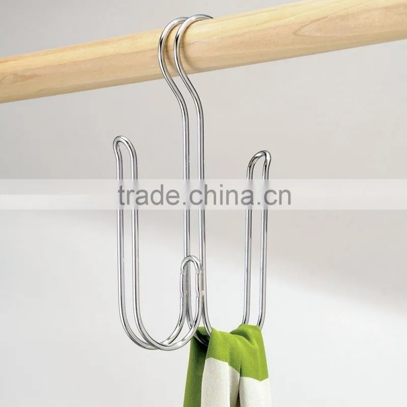 Chrome/Bronze Over The Rod Single/Dual Accessory Hook