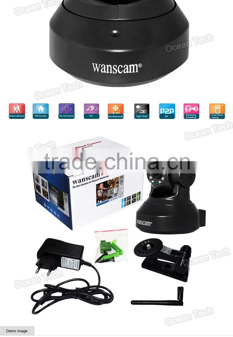 Hot selling ip camera JW0012 TWO way audio Pan/Tilt Indoor 32 G TF Card support H.264 IP camera
