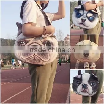 Aimigou wholesale animal shape cat face single-shoulder bag & haversack