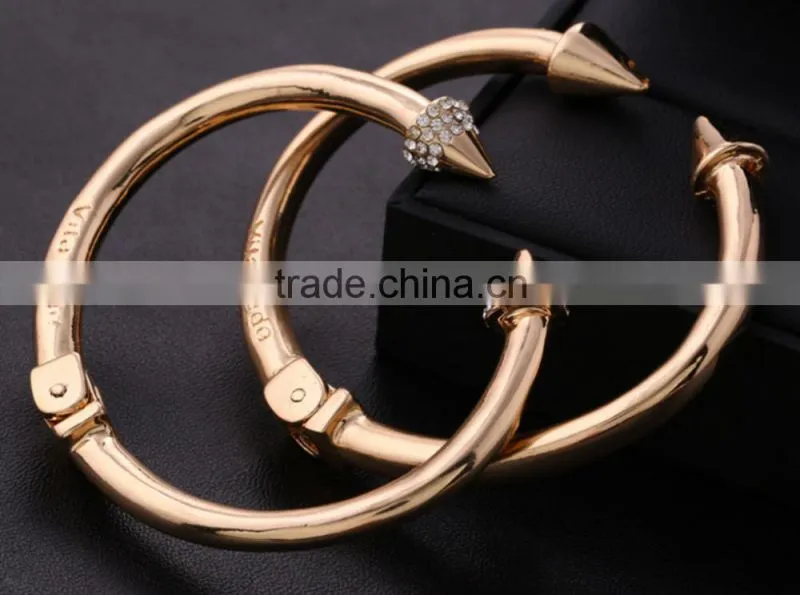 fashion stainless steel VITA little giant bangle gold jewelry bracelet