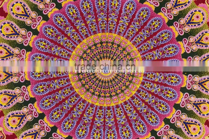 Gypsy Mandala Ethnic Boho Wall Hanging Hippie Cotton Tapestry