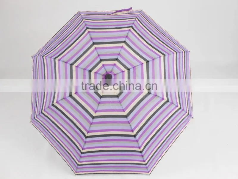 striped design folding umbrella 2 fold striped patio umbrellas