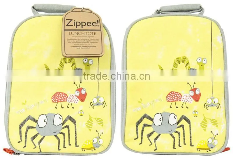 New Cotton Baby Kids Tote Bag Cute Kids Lunch Tote Bag