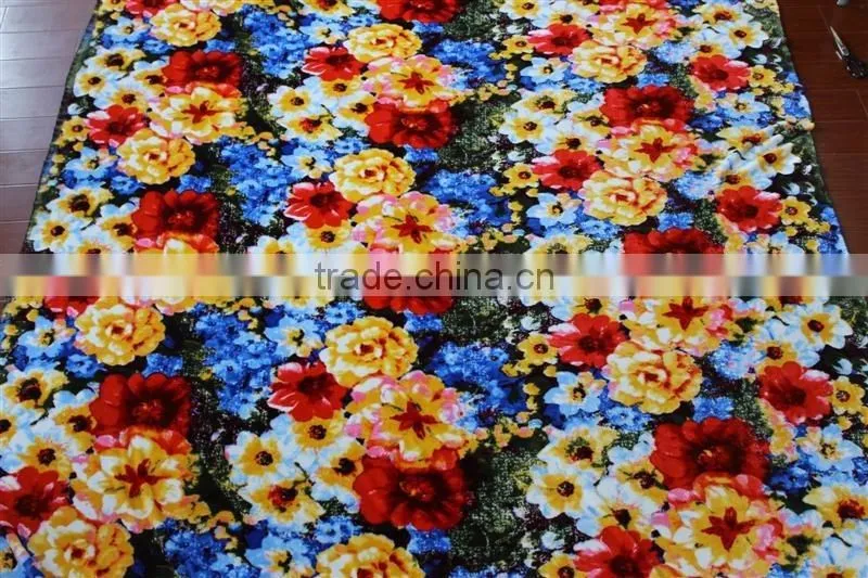 Soft warm polyester polar fleece blanket