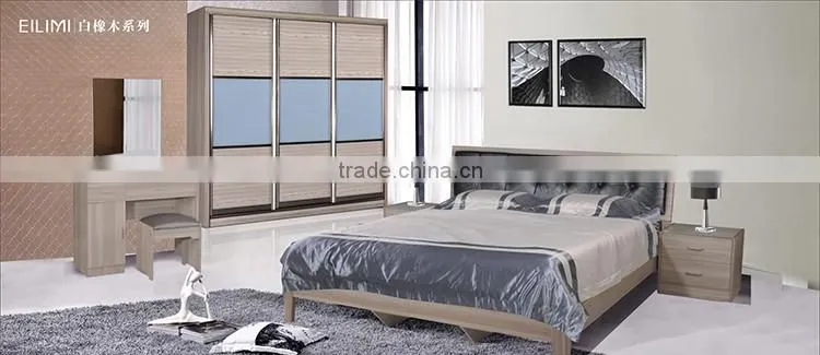 New design soft easy to clean anti-bacterium modern wardrobe cabinet bedroom furniture