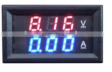 Voltmeter&Ammeter LED digital dual display DC4.5-30V AC0-2A,5A,10A,50A,100A Meter