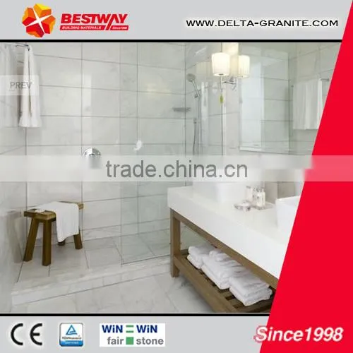 low price Chinese Guangxi White marble