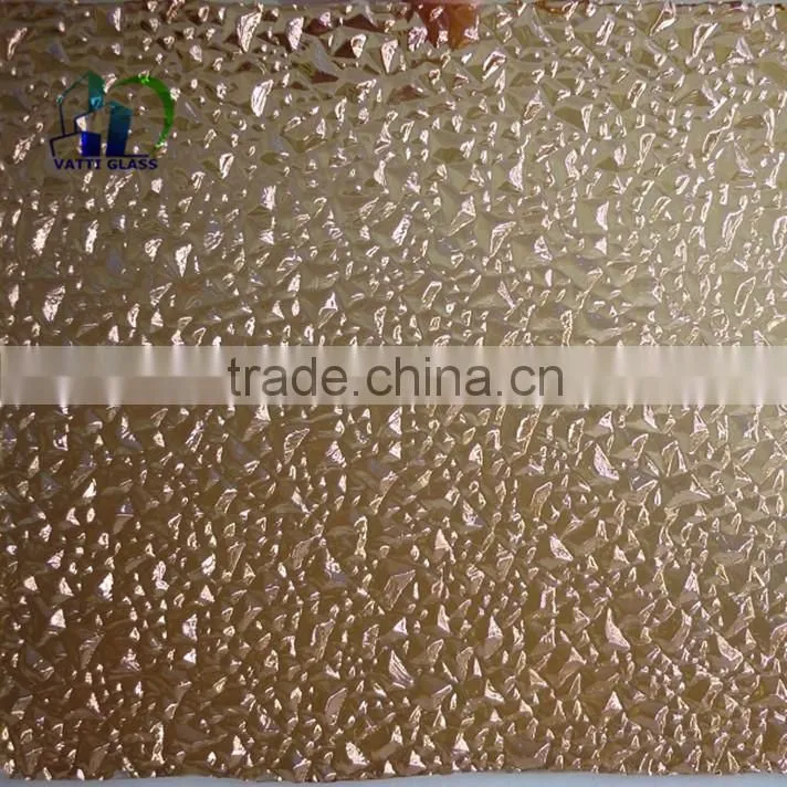 obscure glass clear patterned glass with various styles