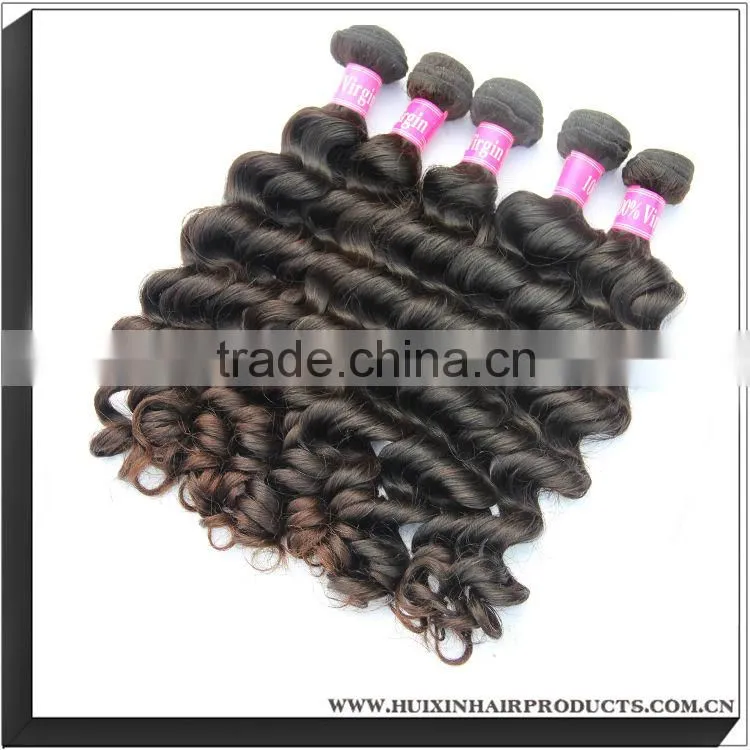 Grade 6a unprocessed virgin indian hair extension natural wave, natural color raw indian human hair