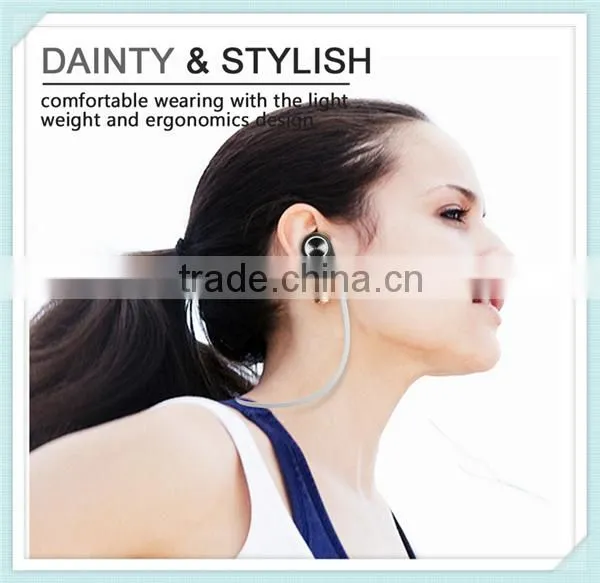 Newest Q9 Wireless Bluetooth 4.1 Headset Earphone Stereo Music Bluetooth Sport Headphone With Original packaging High Quality