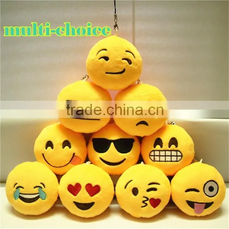 New arrivals promotional customizational design whatsapp emoji bag decoration