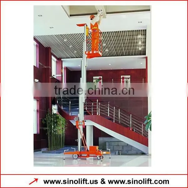 EGTWY Series Aluminum Mast Aerial Work Platform