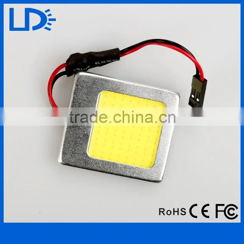 factory price auto led roof light COB car led panel dome light led reading light