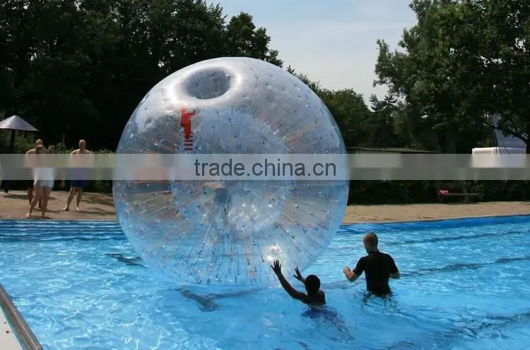 zorb balls, inflatable hamster balls to Europe