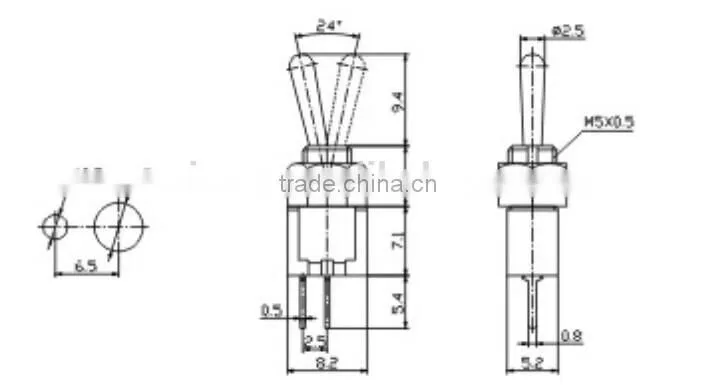 SMTS-101-A2 electronic switch on-off switch