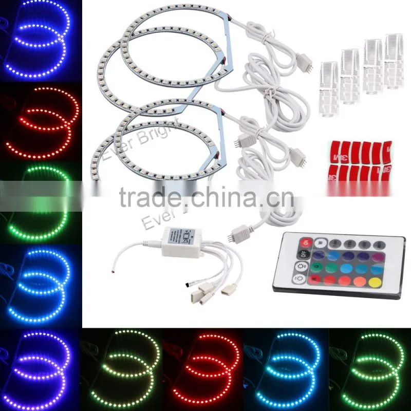 5050 angel eye led half round color changing angel eyes lighting