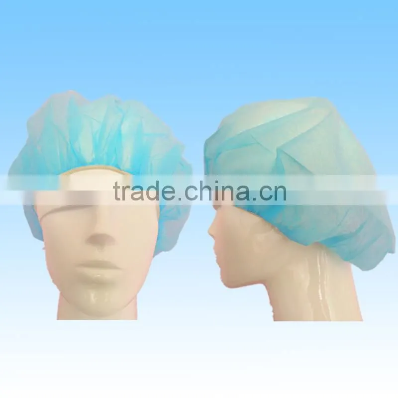 disposable pp medical doctor bouffant clip cap
