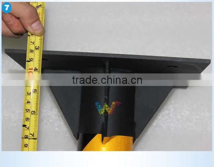 High quality 300mm four direction solar powered temporary led traffic signal light