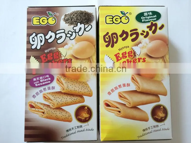 Traditional hand made coconut flavour egg cracker