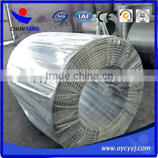 China gold supplier manufacturing ferro silicon calcium / casi / ca fe cored wire