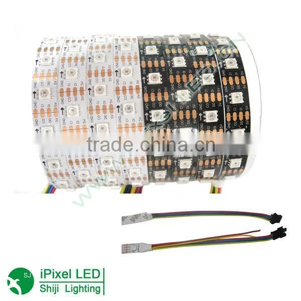 5050 flexible rgb led strips waterproof apa102 60 led