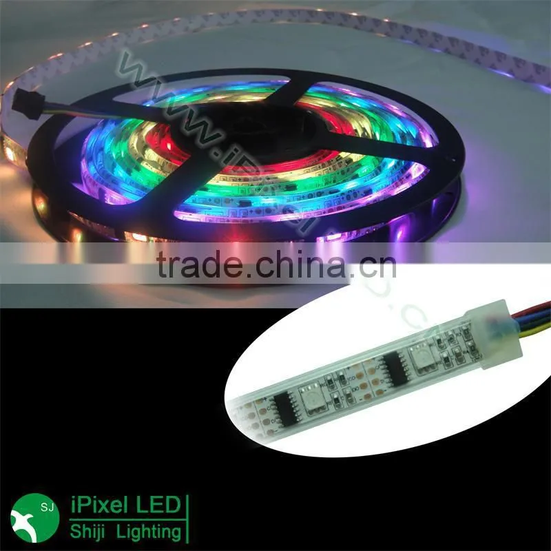 5050smd 5V 5m/roll flexible rgb lpd 8806 led strip with EXW price