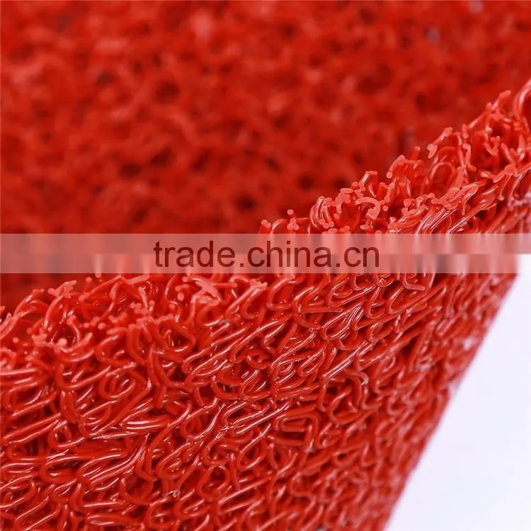 hot selling pvc coil mat PVC cushion door mat/rug/ carpet