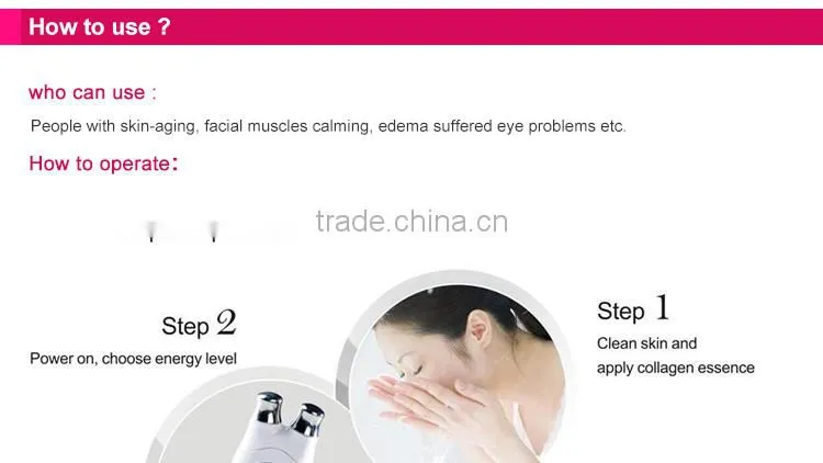 Fashionable appearance Home use face slimming machine/facial beauty equipment